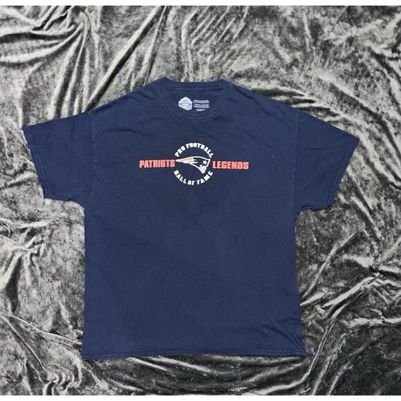 New England Patriots Pro Football Hall of Fame Graphic T-Shirt Size XL - Picture 1 of 8